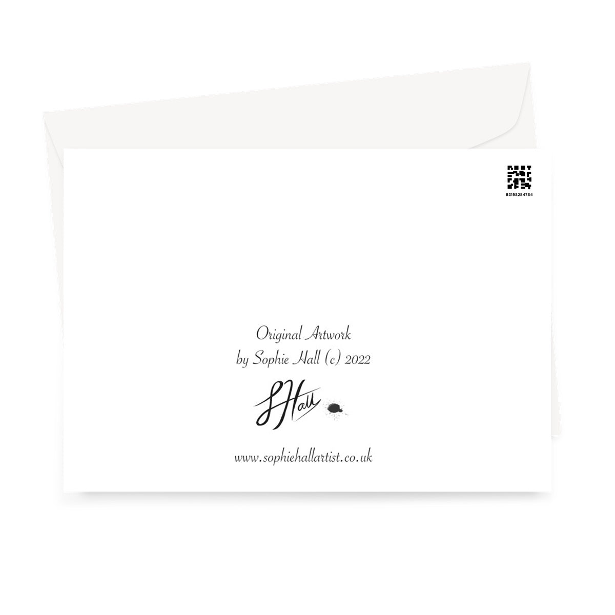 Baby Penguin Large Christmas Card Greeting Card