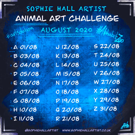 August Animal Challenge
