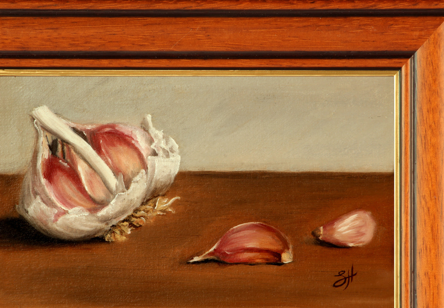 Garlic Oil Painting